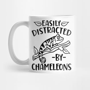 Easily Distracted By Chameleons - Chameleon Mug